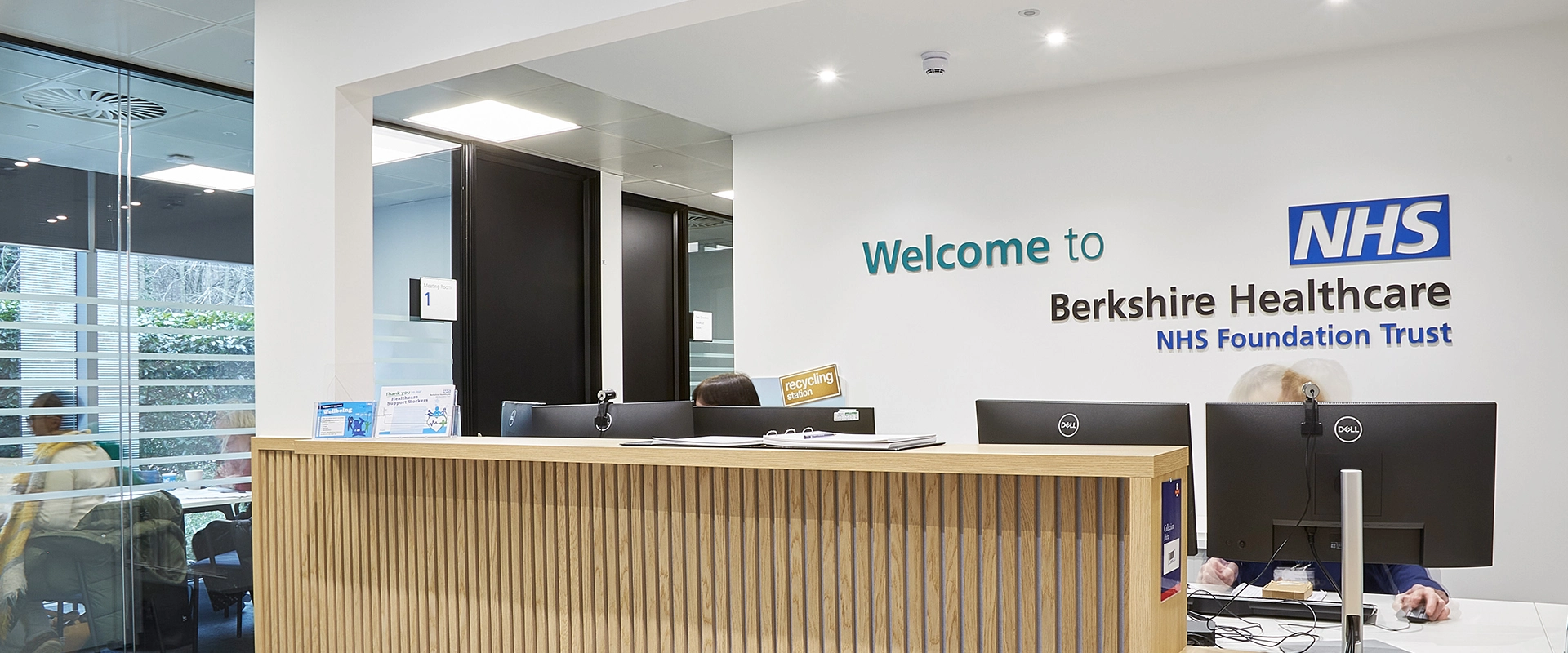 London House, Bracknell reception area