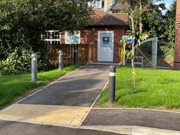 Entrance outside of building to CAMHS maple unit